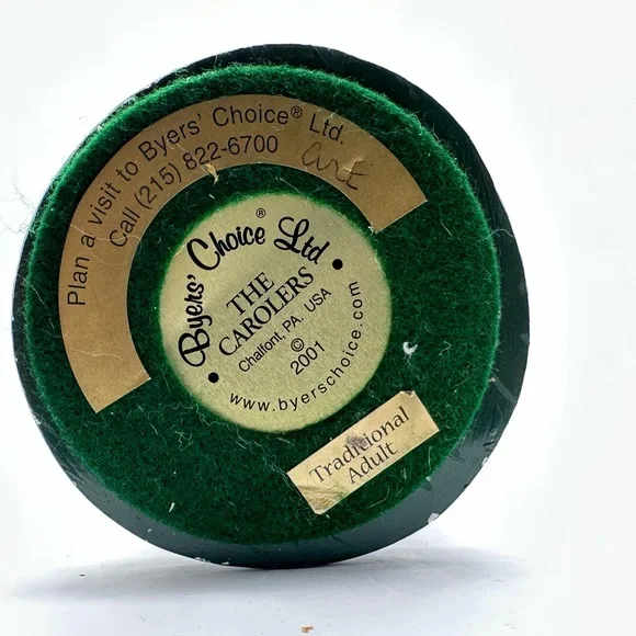 Byers’ Choice Retired Male Caroler - Picture 6 of 6